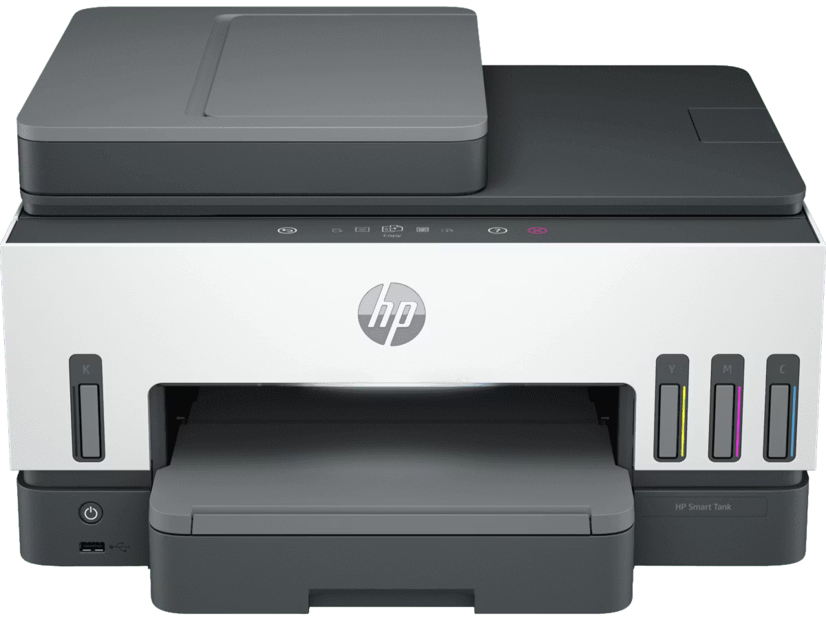 A new, factory-sealed printer ready to ship from TechnoLLC